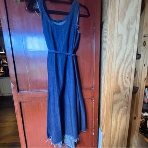 All Saints Blue Sleeveless Sundress